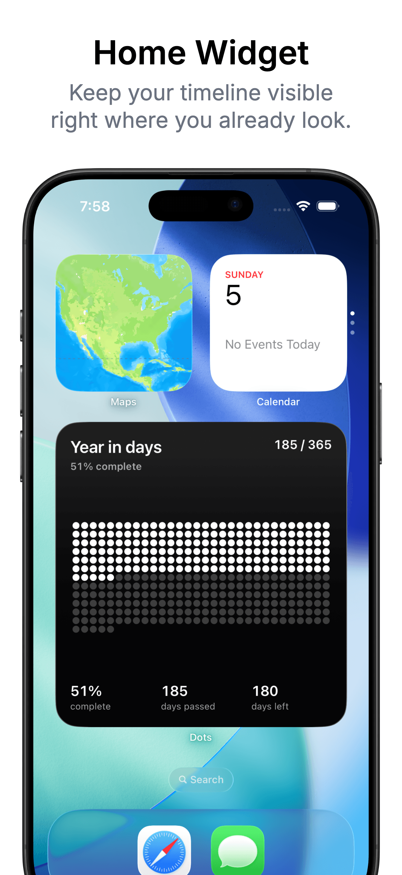 Dots Home Widget screenshot